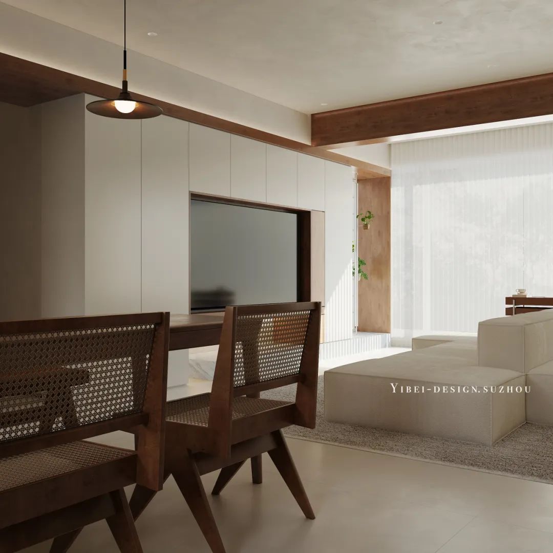 原木之韵丨家装设计丨中国苏州丨YIBEI DESIGN-11