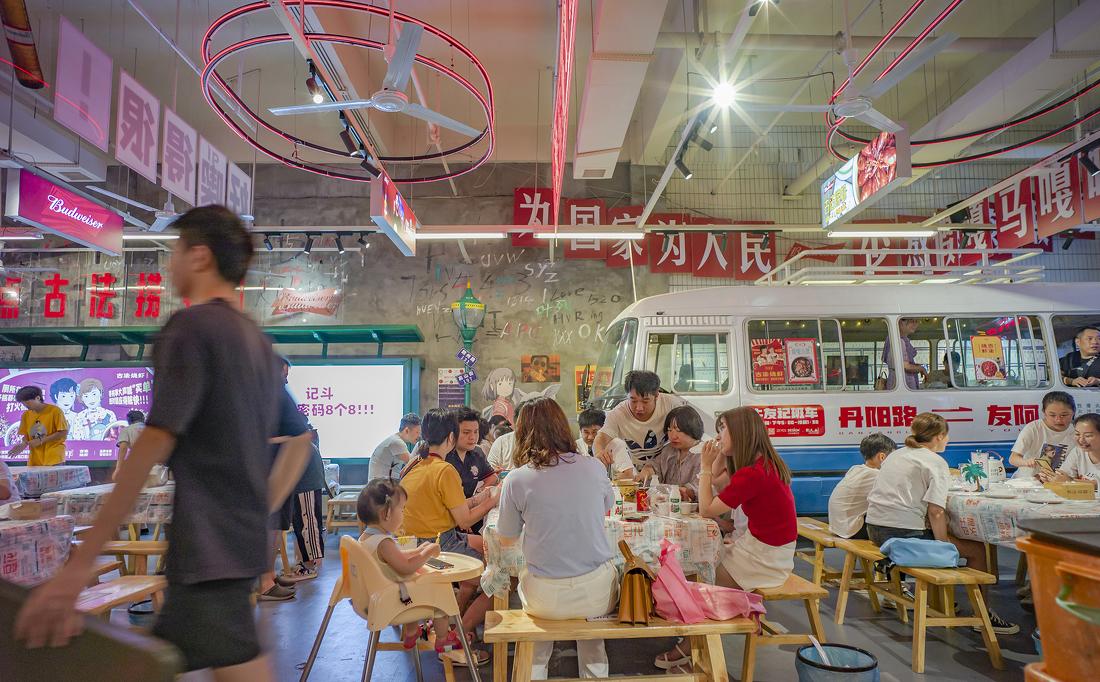 古法烧虾夜宵设计方案＋落地实景-14