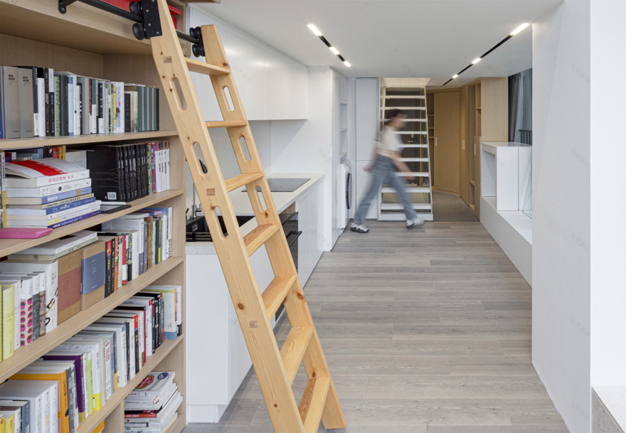 跃层商品公寓改造丨中国广州丨泥木建筑工作室-18