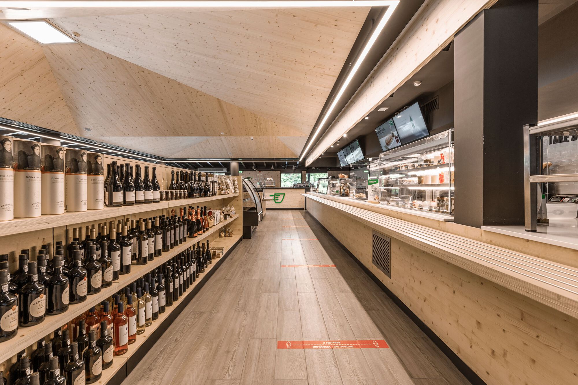 Brisa A1 Mealhada 高速服务区室内设计丨葡萄牙丨GSS arquitectos-19