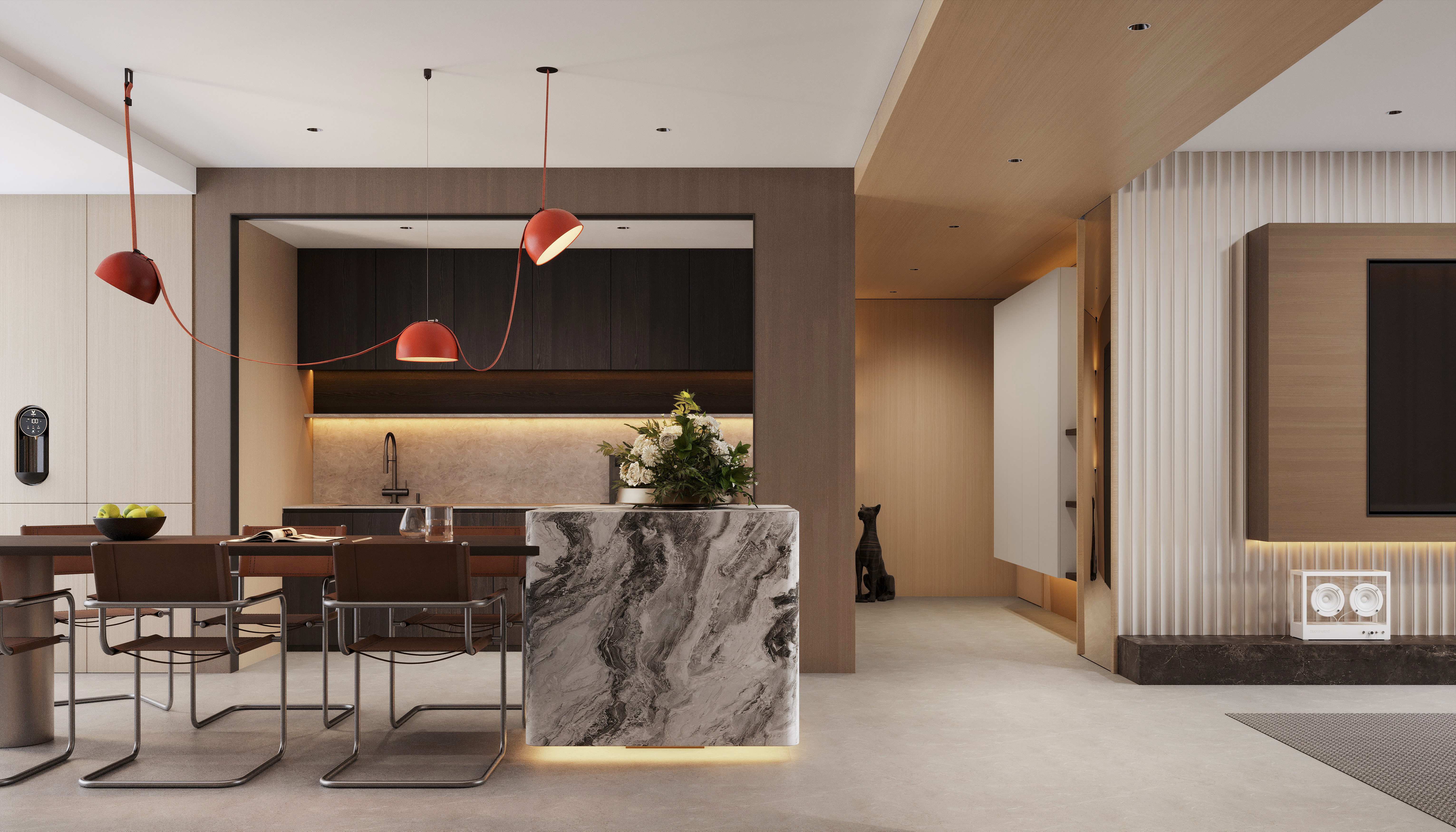 原创「龙湾帝景」家装空间设计-6