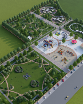 ghazi park design