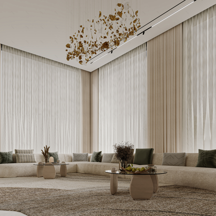 大厅室内设计丨KT_DESIGN STUDIO-24