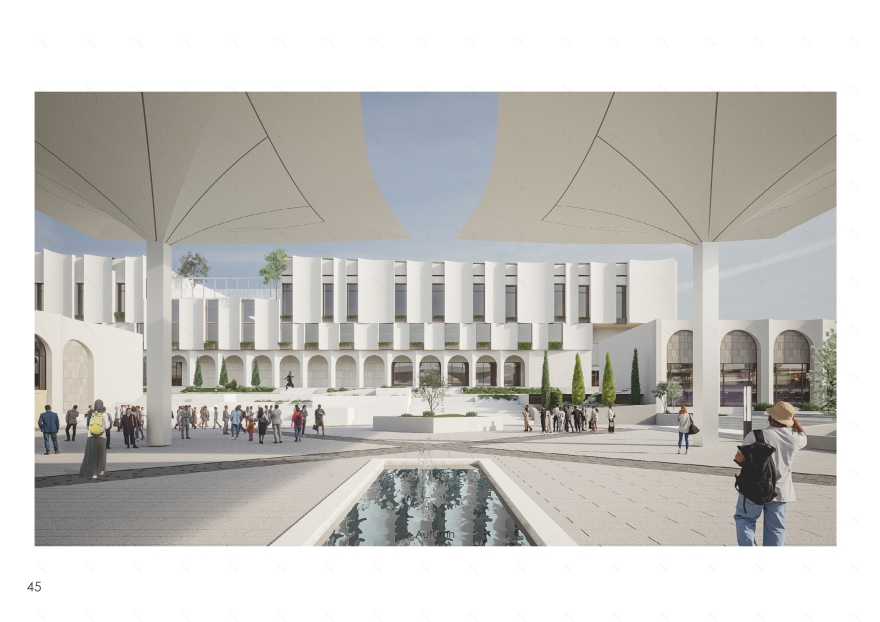 WESAL · 大马士革公共图书馆丨叙利亚大马士革丨SAE Architecture School Workshop团队-52