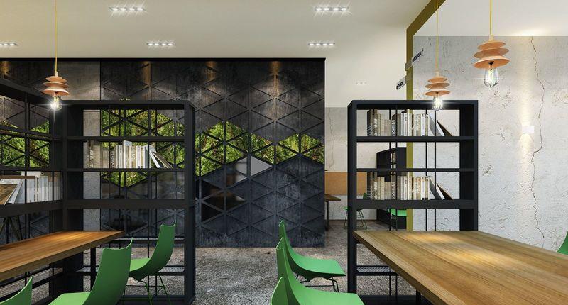 Play Lounge Show Room | 抽象庭院与禅意空间的完美融合-7