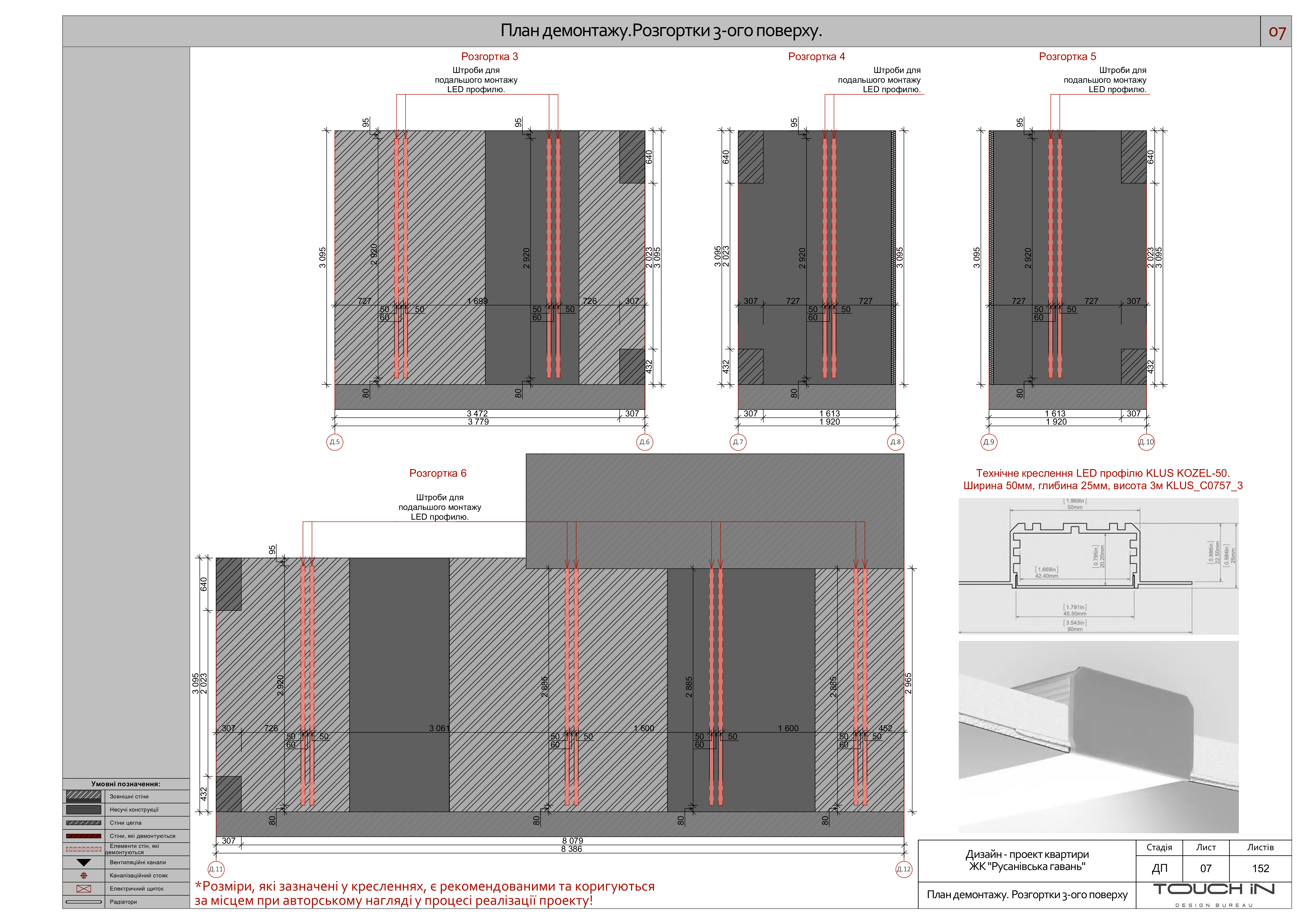 Дизайн-проєкт квартири. ЖК"Русанівська гавань" м.Київ-13