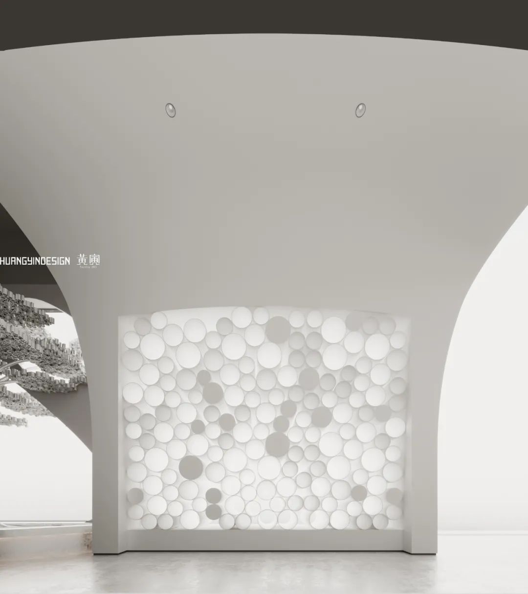 壹等艺国际涂料银泰展厅丨中国台州丨黄寅设计事务所-17