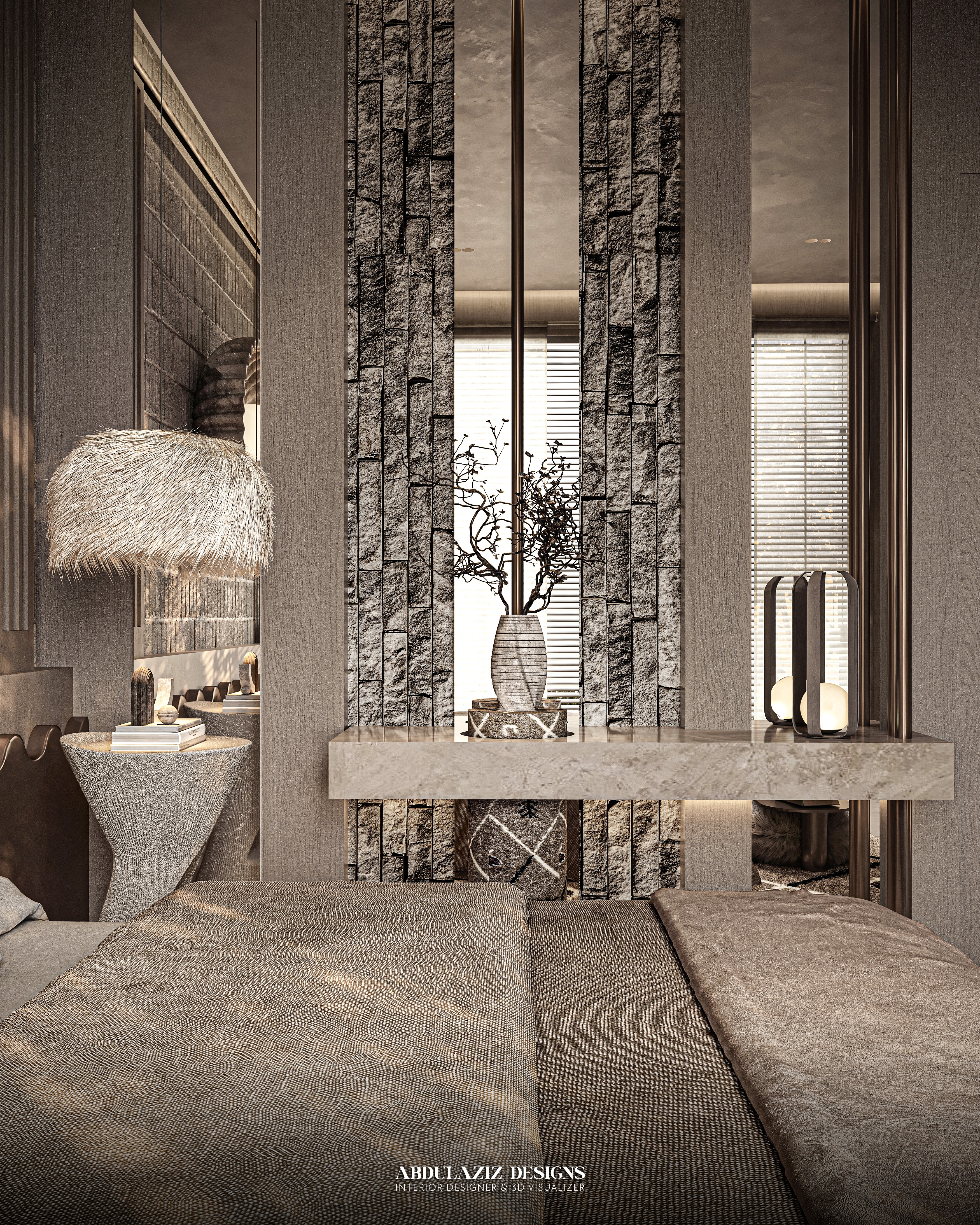 全新简约风男孩卧室丨Abdulaziz Nasr Designs-11