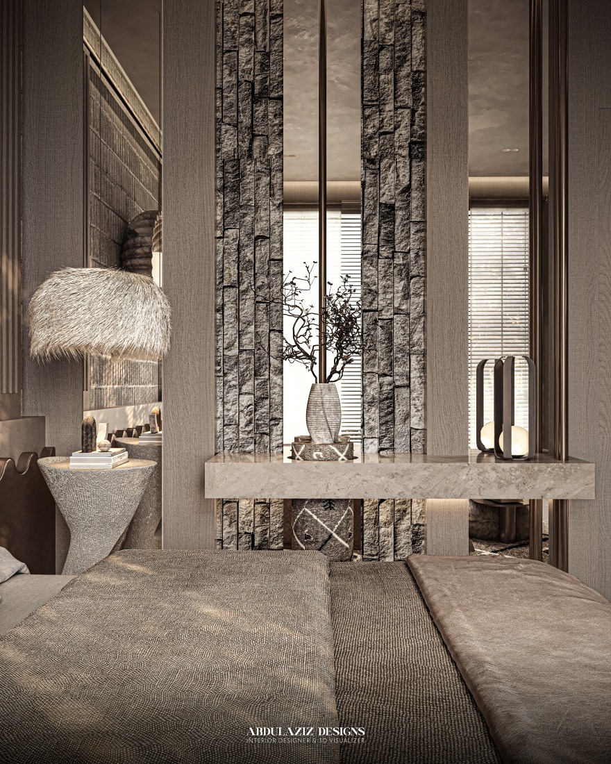 全新简约风男孩卧室丨Abdulaziz Nasr Designs-11
