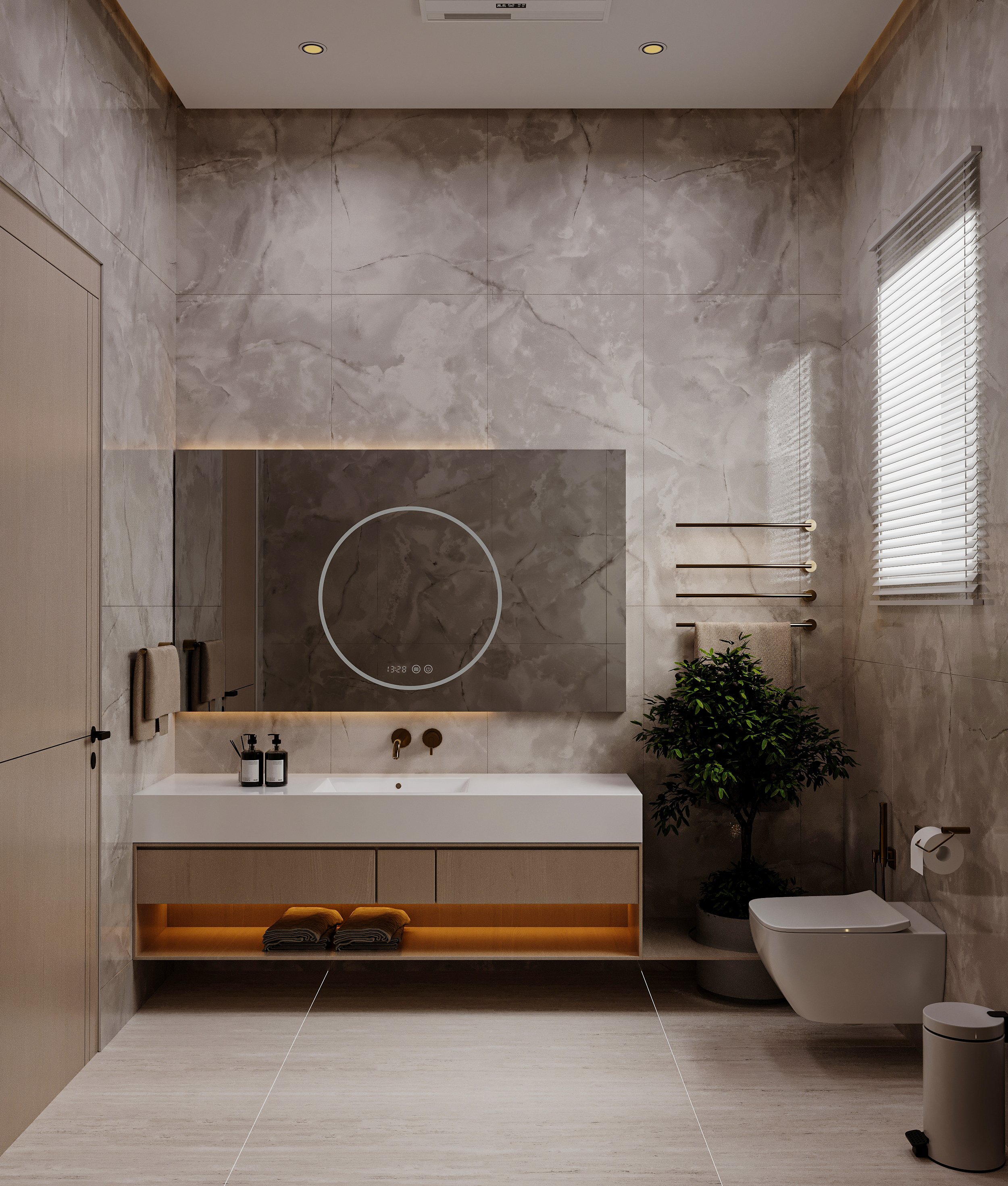 现代接待处设计,优雅现代接待处设计-9