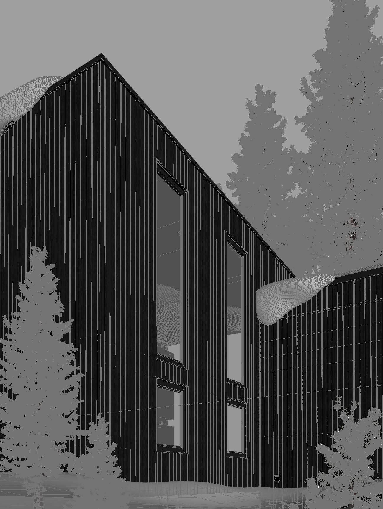 Zimowa建筑外观可视化-15