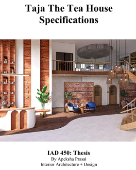 Taja The Tea House - Specification Sheet