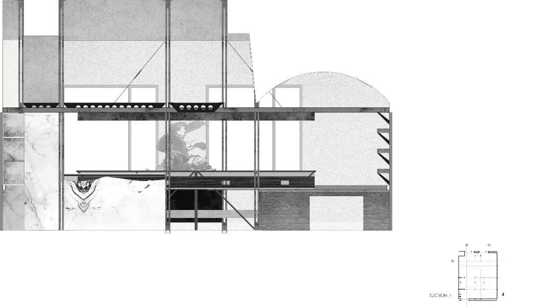 框架系统构建空间层次:建筑办公室丨印度丨Studio Juggernaut-52
