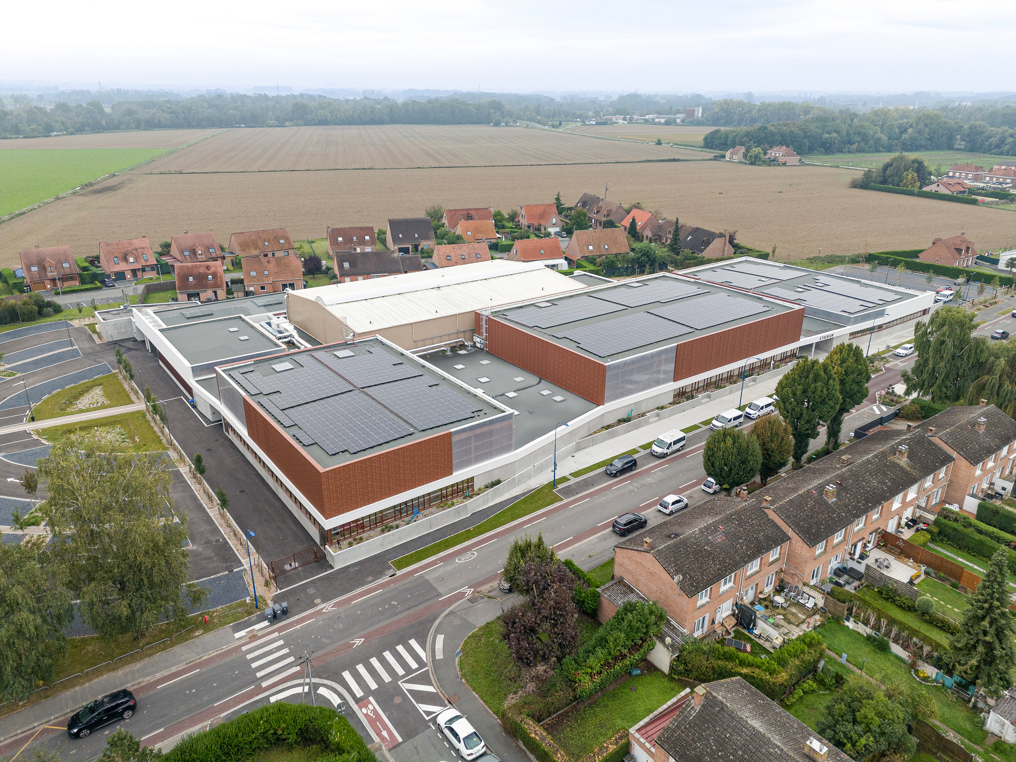 Wavrin 体育中心扩建项目丨法国丨ANAA Architectes-13