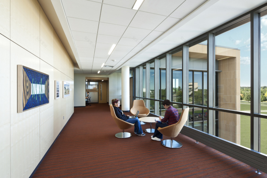 古斯塔夫斯学院贝克学术大厅-13