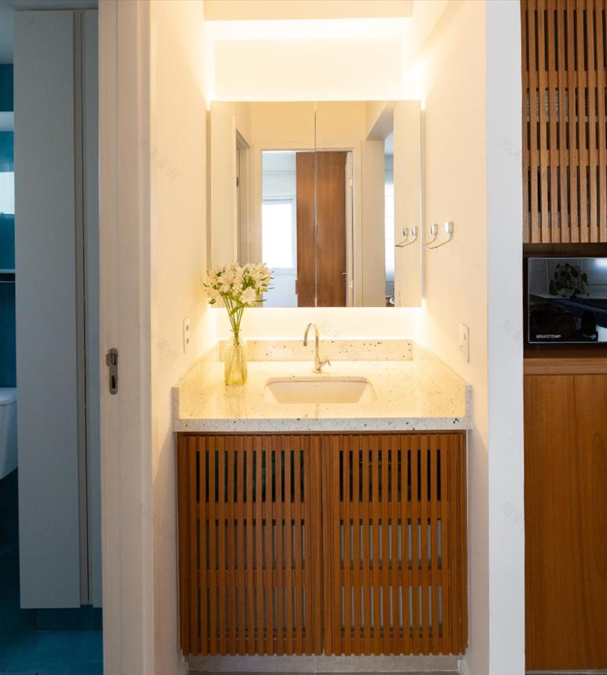 9 月 9 日公寓 | 极简木质设计,打造舒适小空间-8