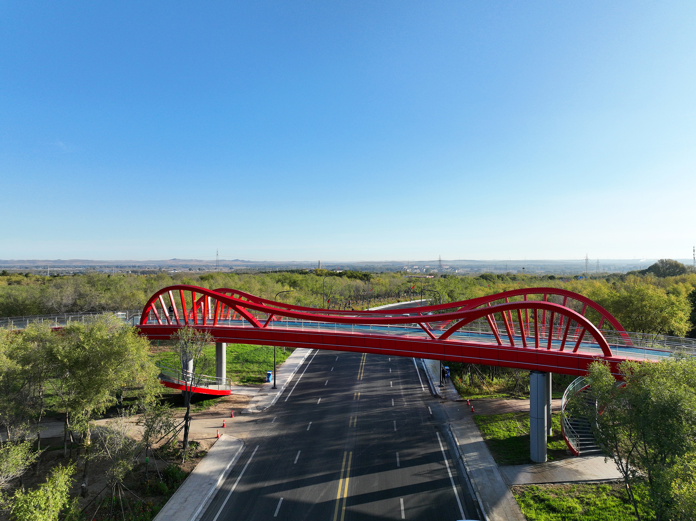 扎萨克街成庙景观天街丨蒙古丨HITAD-15