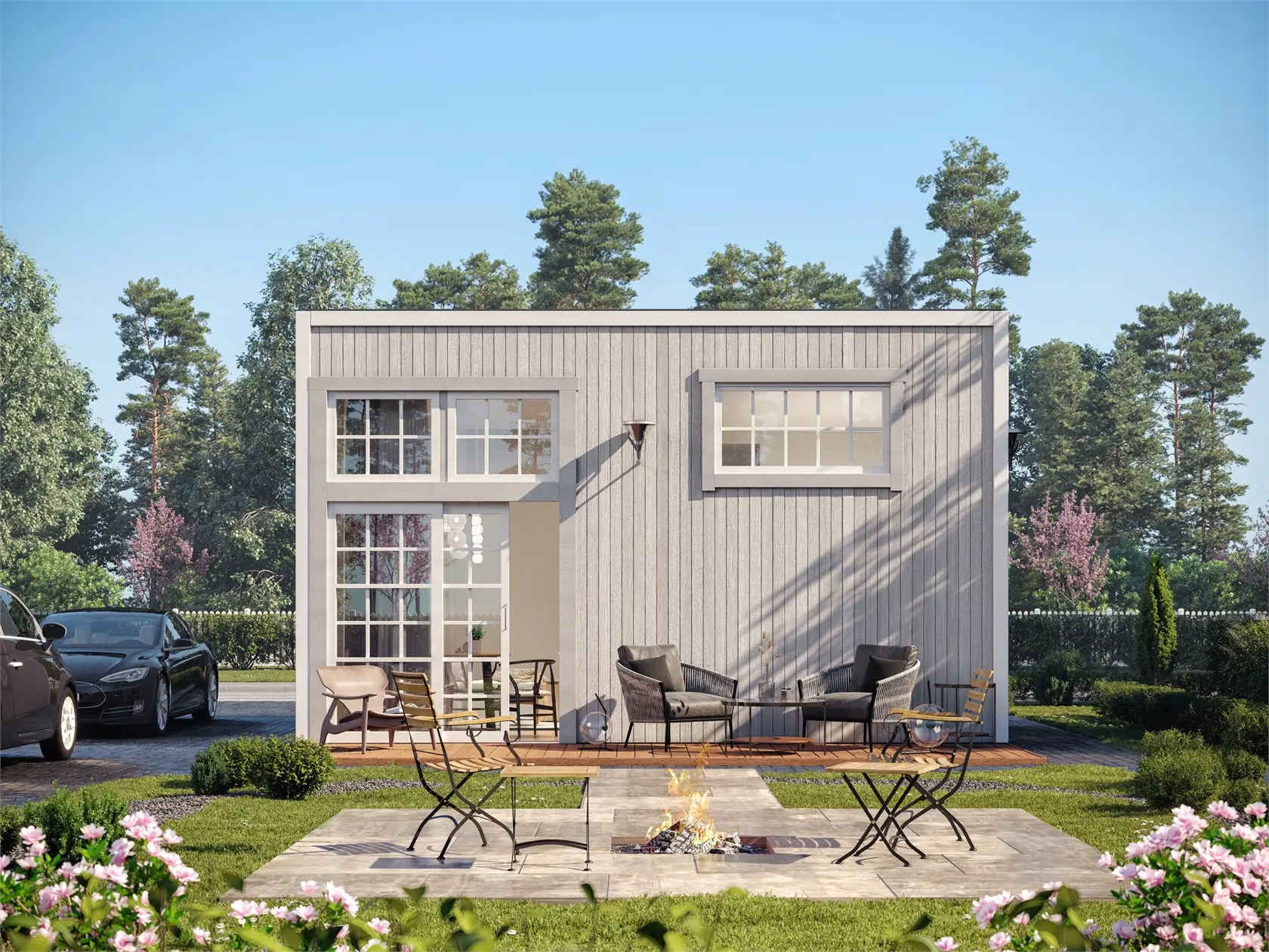 27m²瑞典迷你木屋 | 梦想家园的完美典范-1