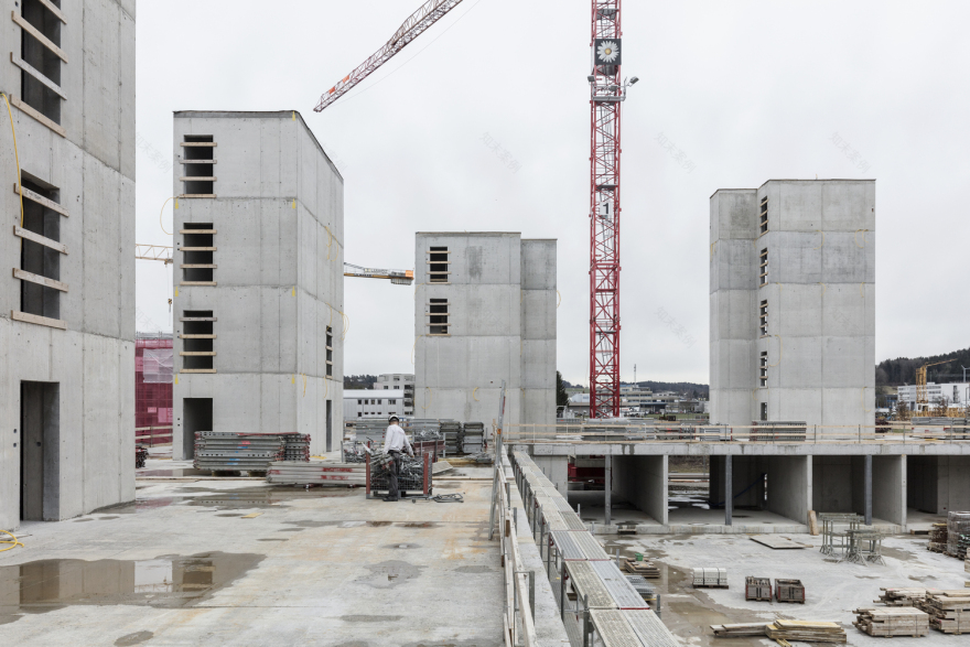 瑞士苏黎世新城区木材住宅“sue&till”-43