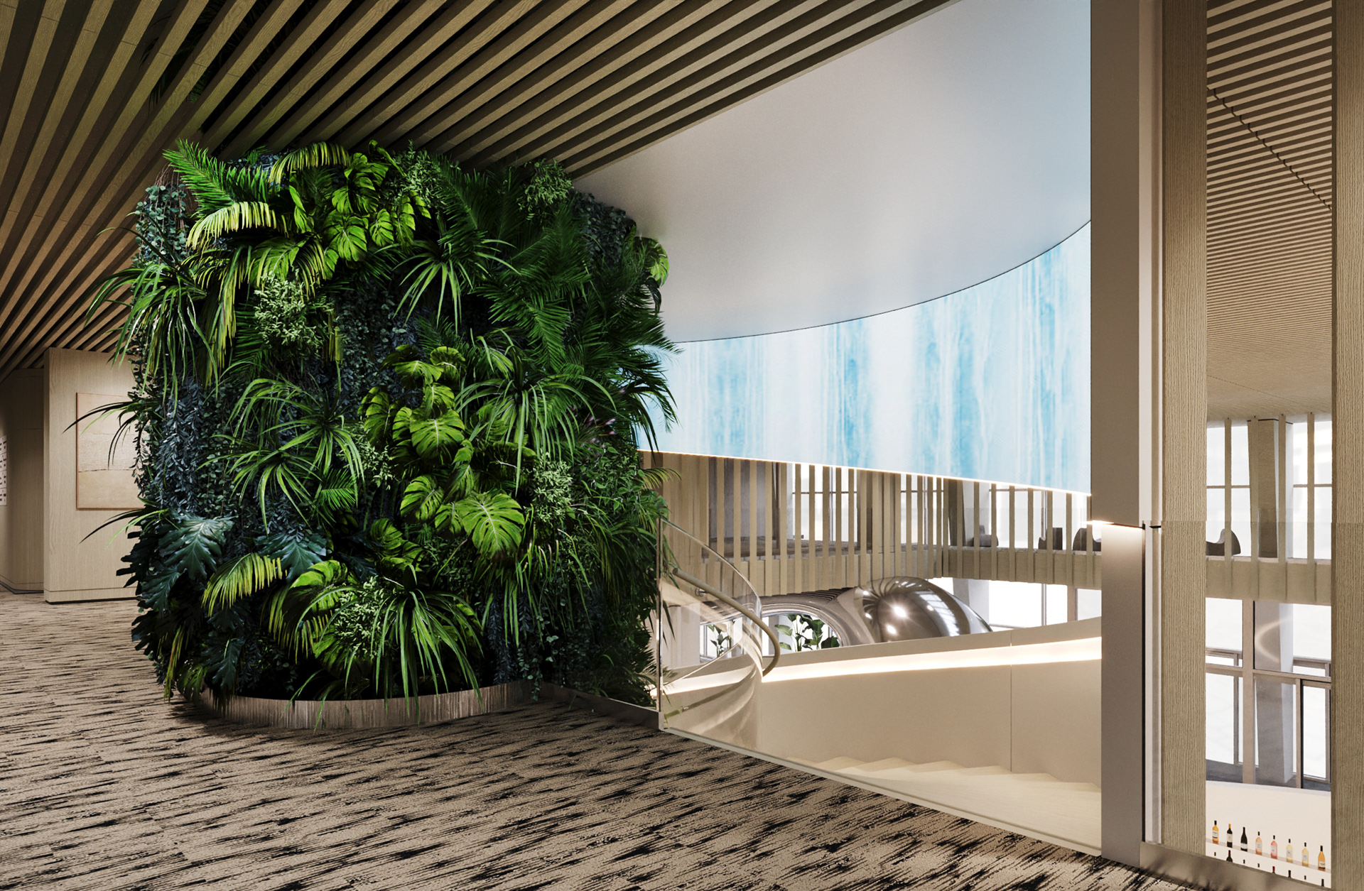 酒店前台丨设计工作室RedLine-5