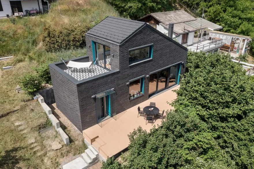 塞尔维亚 74m2 现代住宅 | 尽享多瑙河美景-1