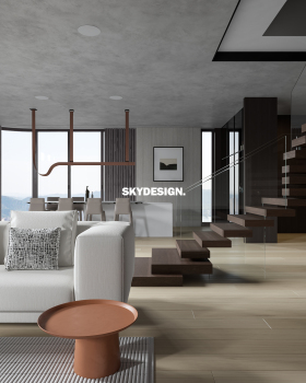 极简,质补SKYDESIGN。