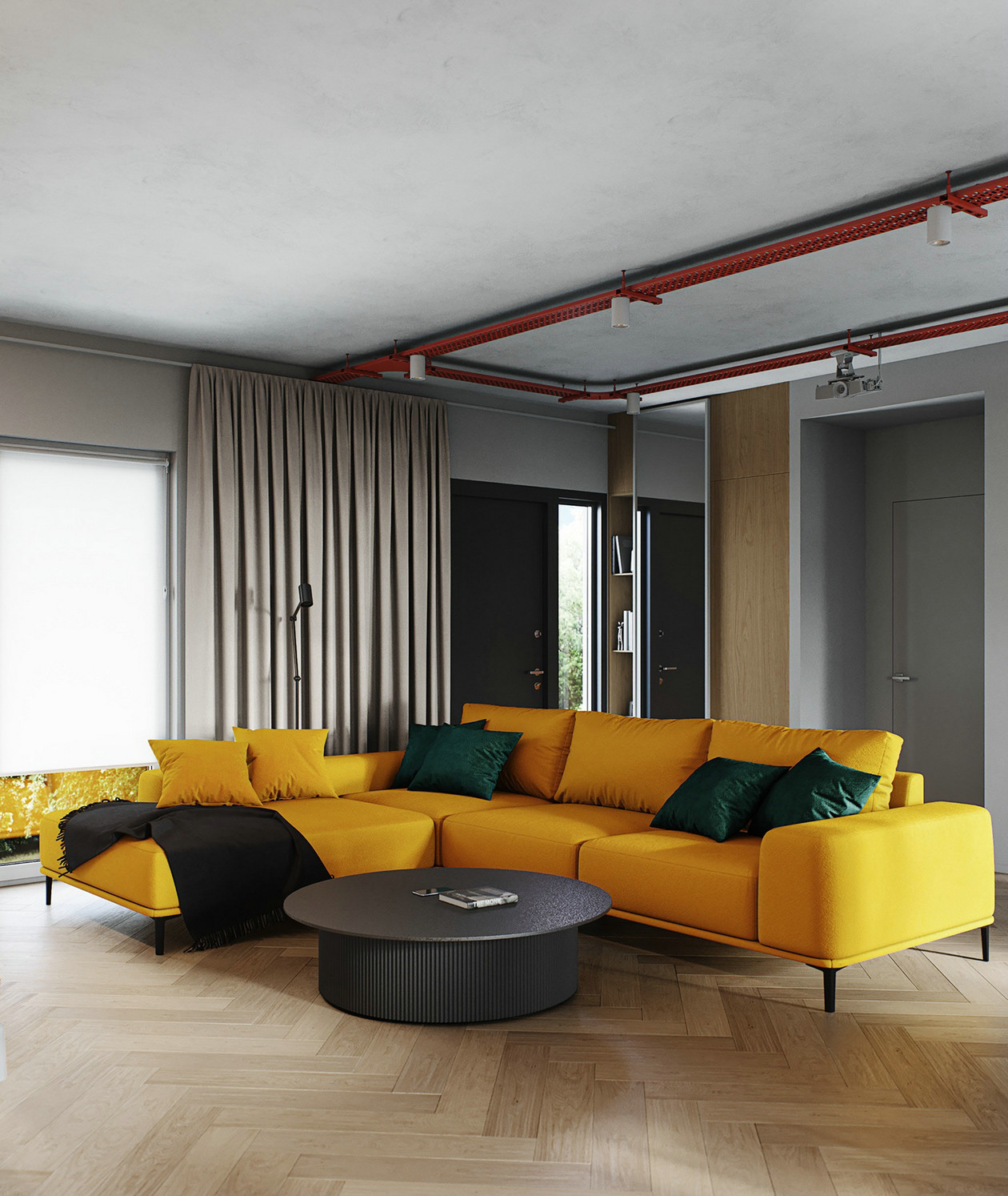 127㎡混合色调空间设计-5