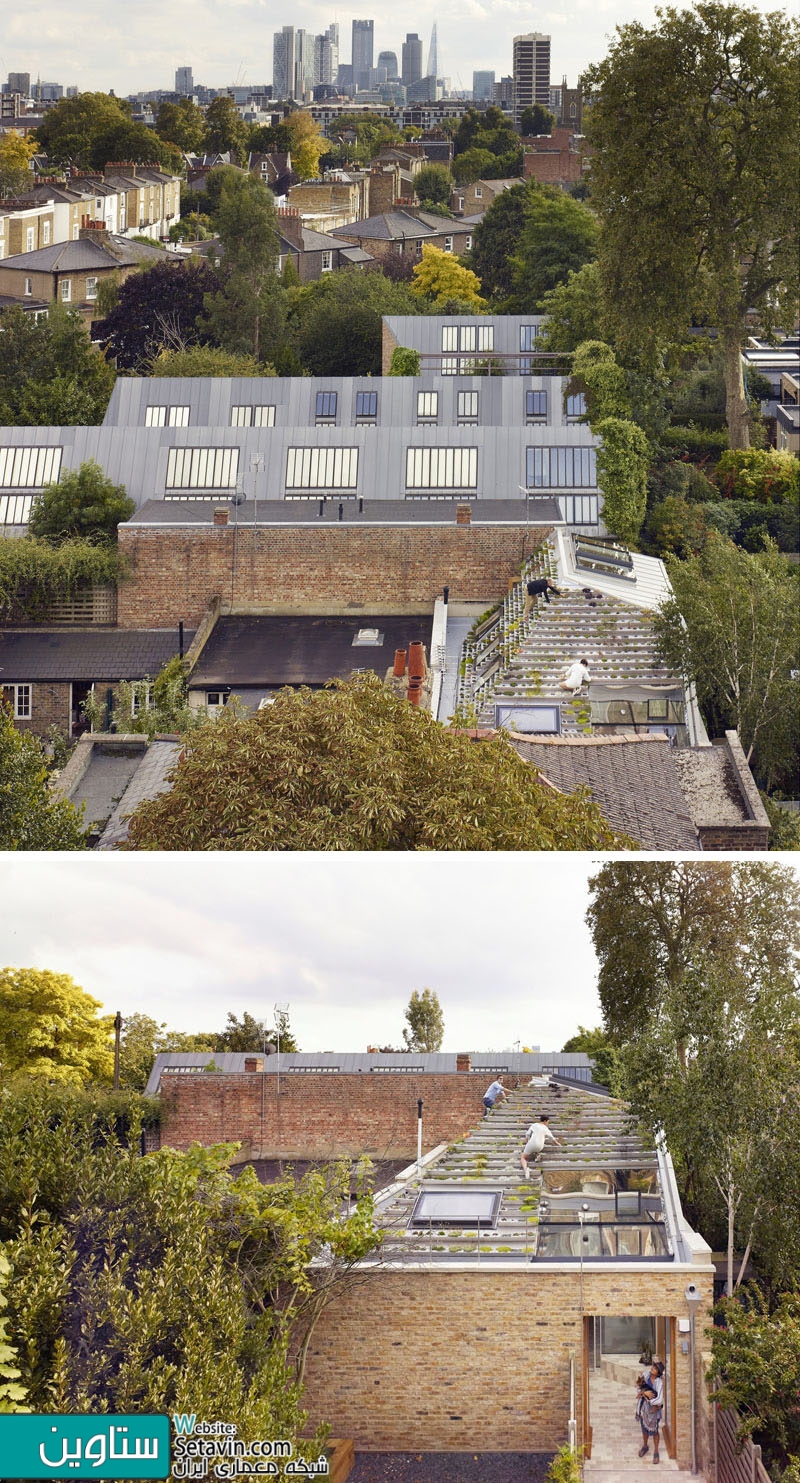 伦敦特色绿色屋顶房屋及工作室丨英国伦敦丨Hayhurst and Co-5