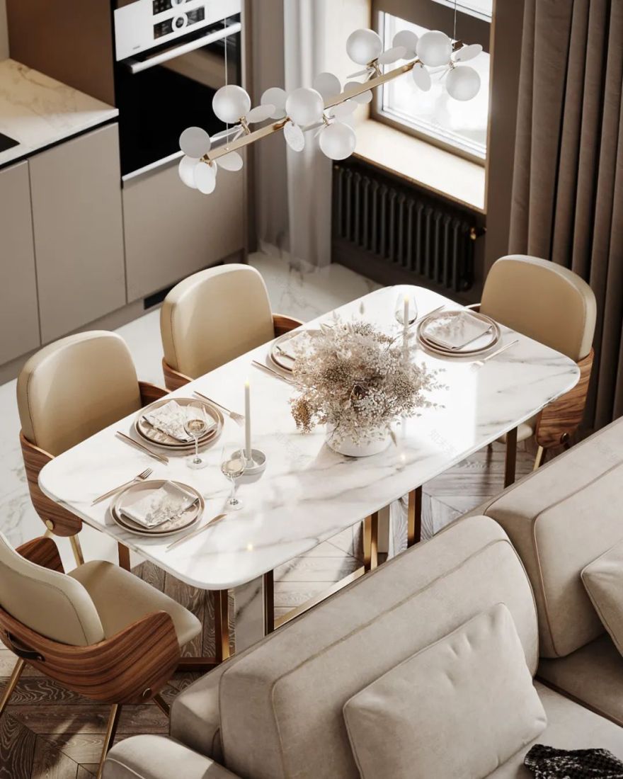 现代简约轻奢住宅丨BODES Studio-65