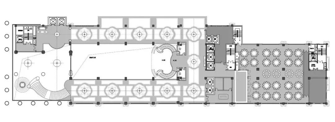 壹万平米法式宴会餐厅，极致浪漫的空间设计-23