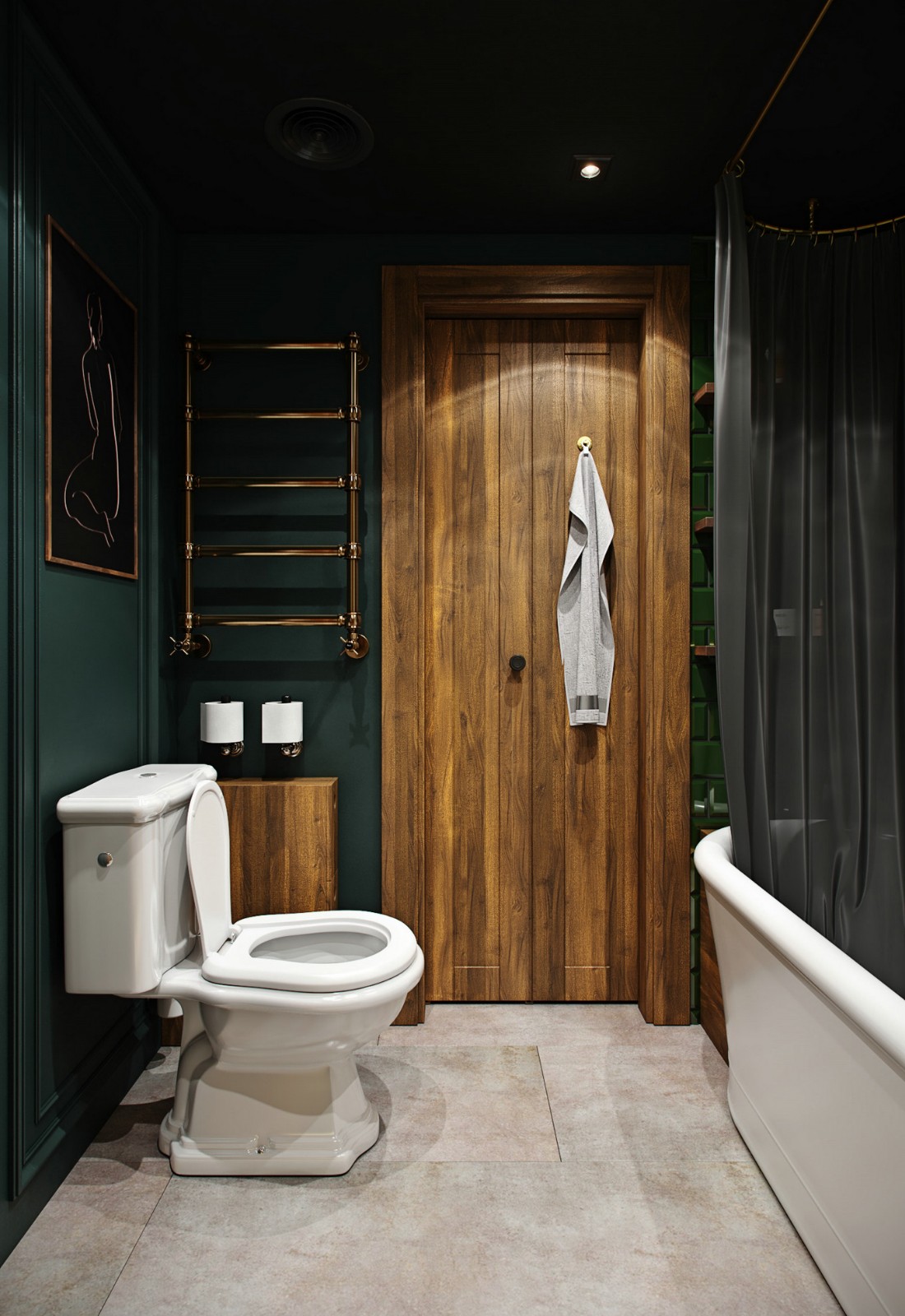 色彩盛宴 | 时尚舒适的普通住宅设计-22