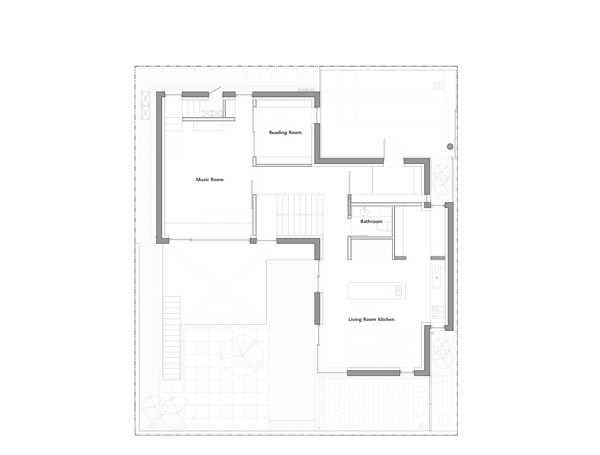 塞奥里普尔树屋丨韩国首尔丨Soltozibin Architects-13