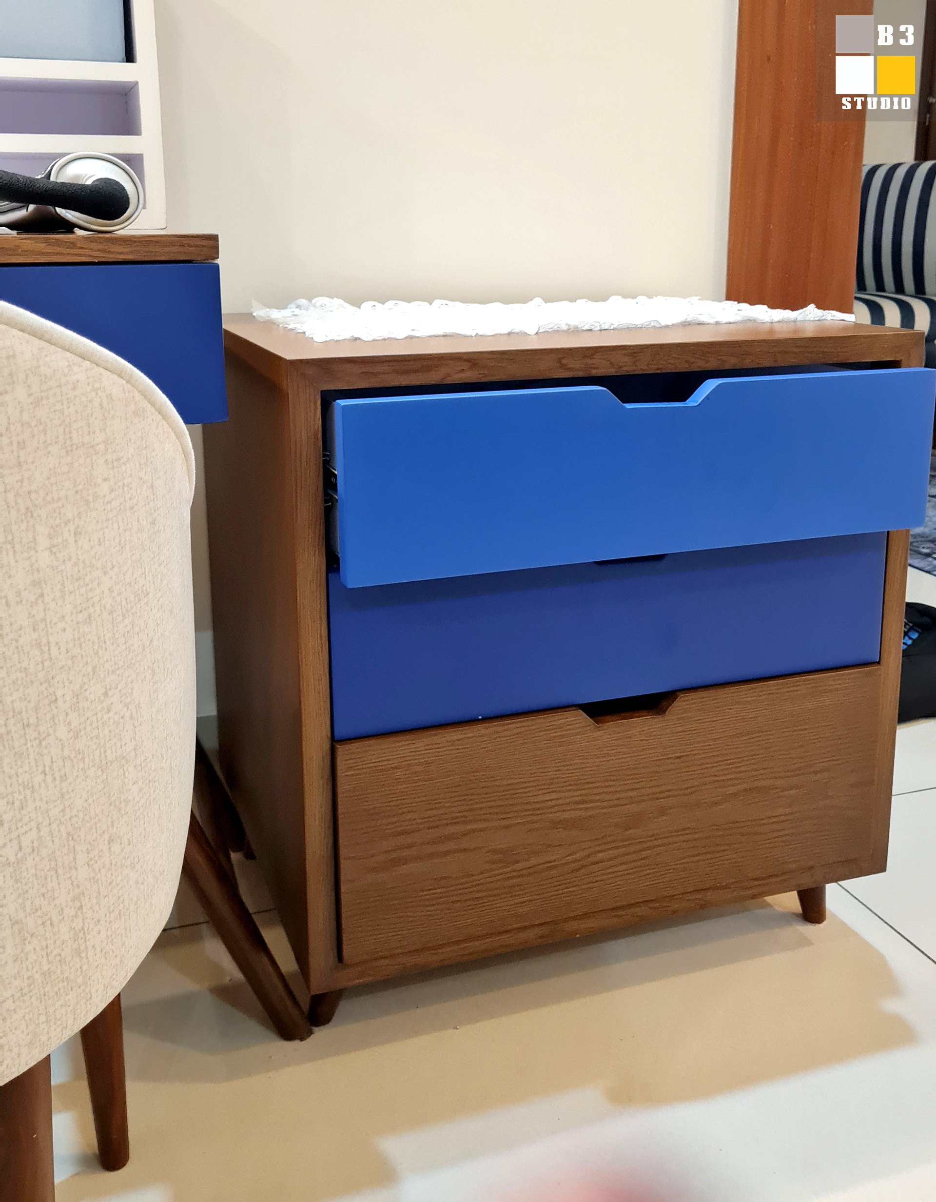 AWU 卧室室内与家具设计丨巴基斯坦卡拉奇丨B3 设计工作室-32