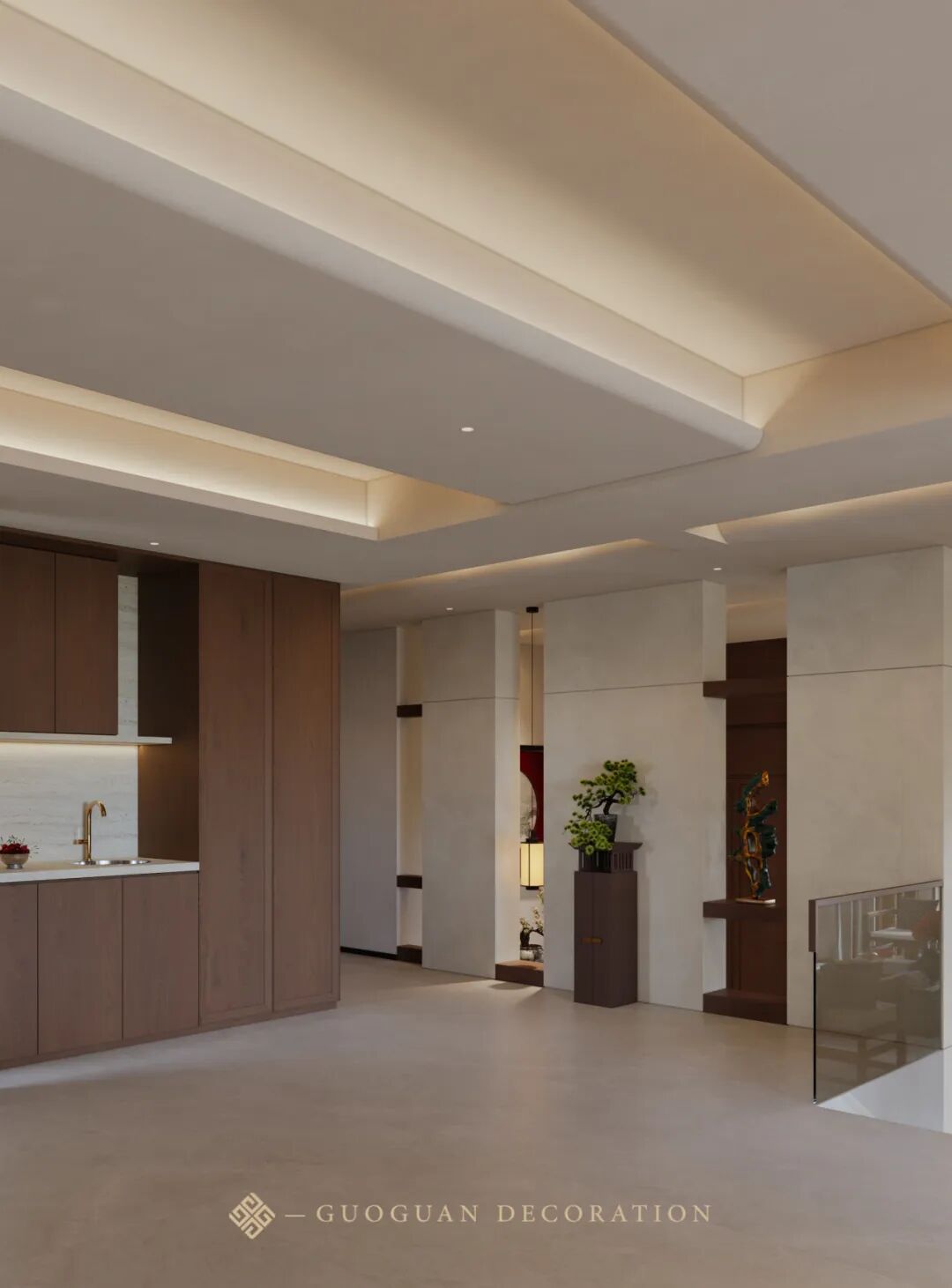 国冠装饰|浙江金华·蓝湾国际，现代中式里的生活长卷-42