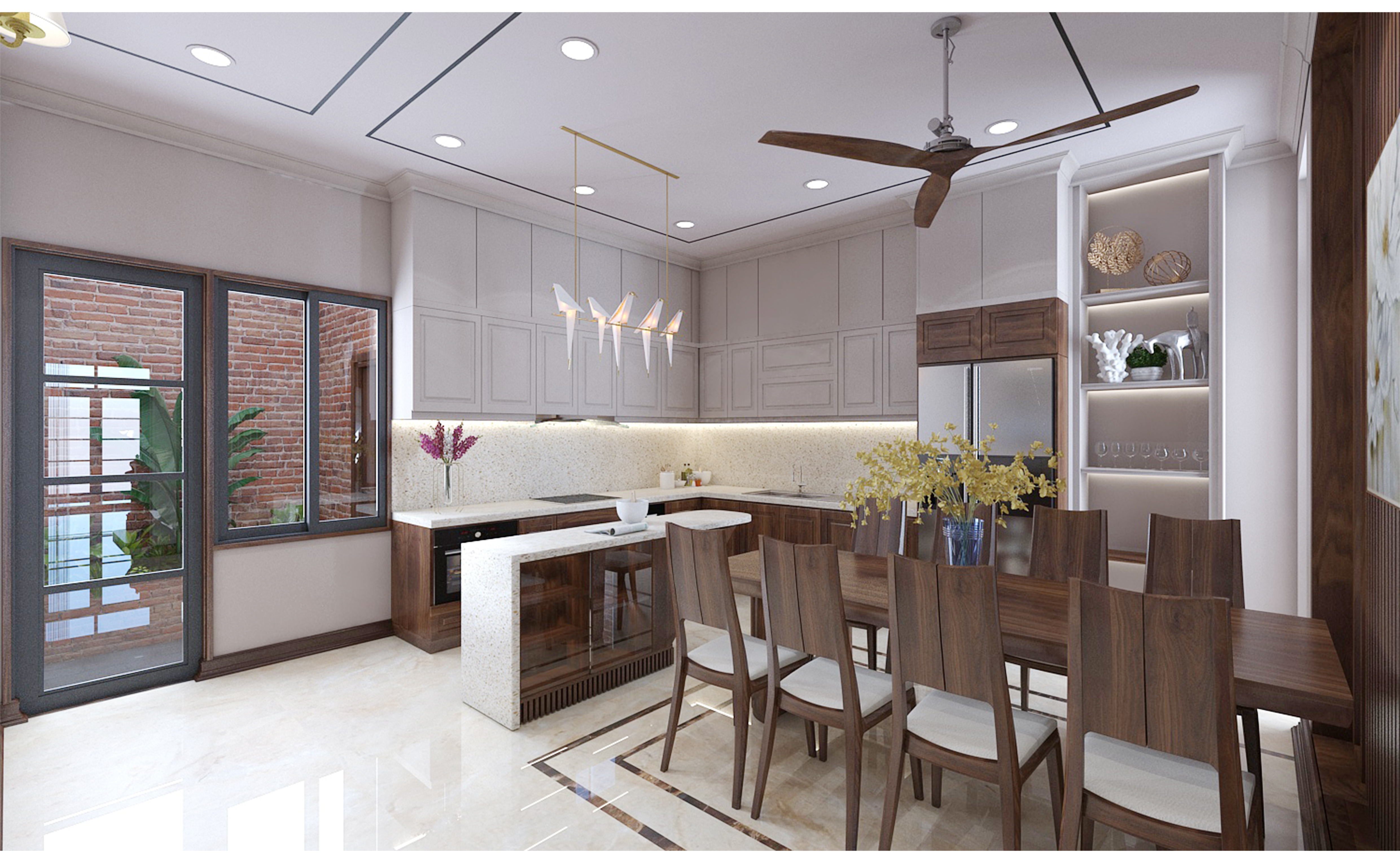 Sự kết hợp truyền thống trong nội thất-7