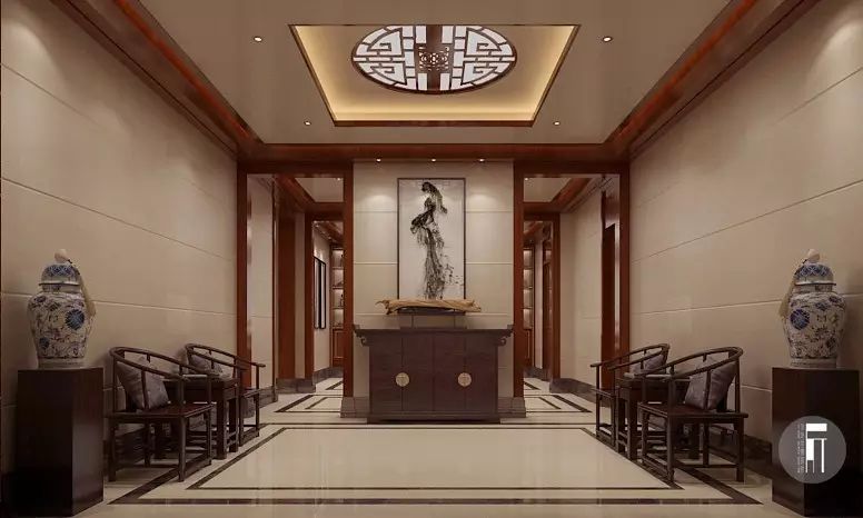 新中式别墅设计——河源忠信庄生别墅-12