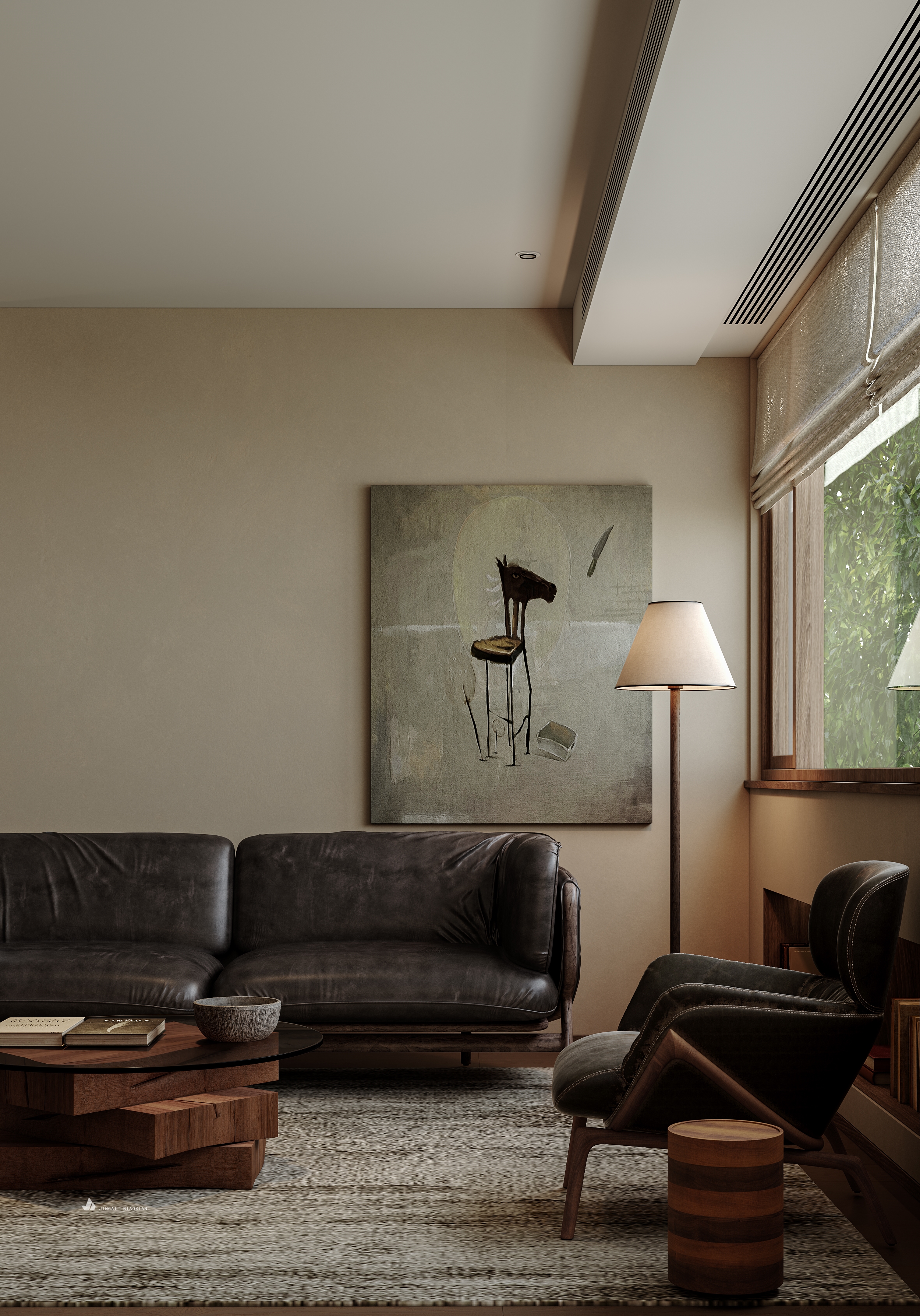 1W 茶室设计 | 简约中式风，演绎现代茶文化-13