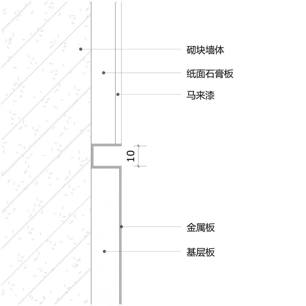 二线城市餐厅设计 | 从实践角度谈收口与节点处理-11