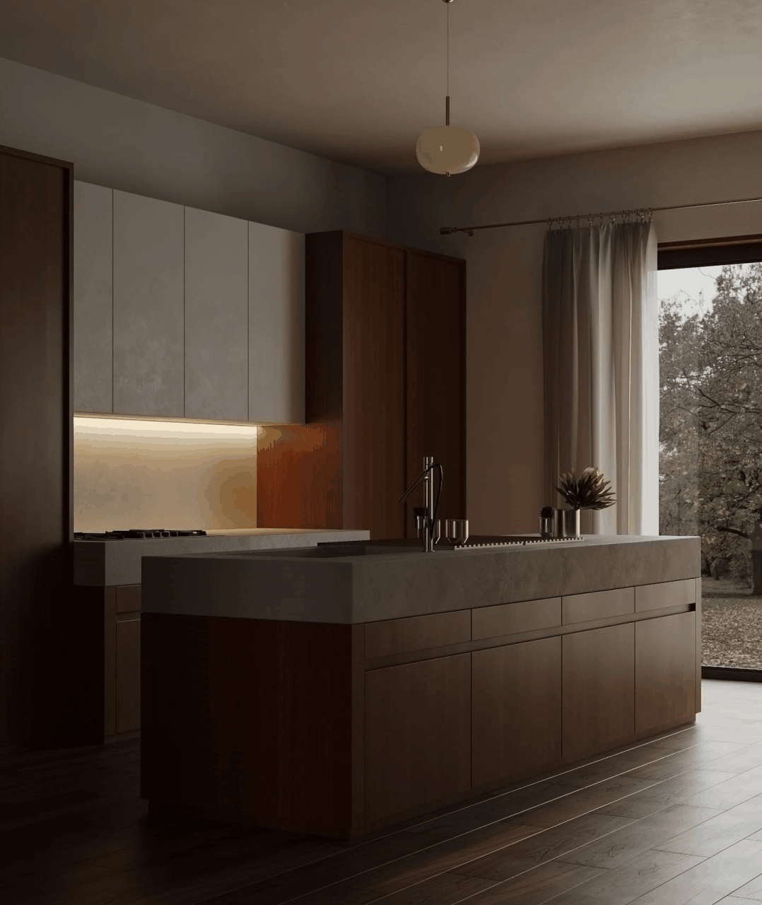 首发  ANASTASIIA REZNICHENKO • 纯粹、安静的自然居所-11