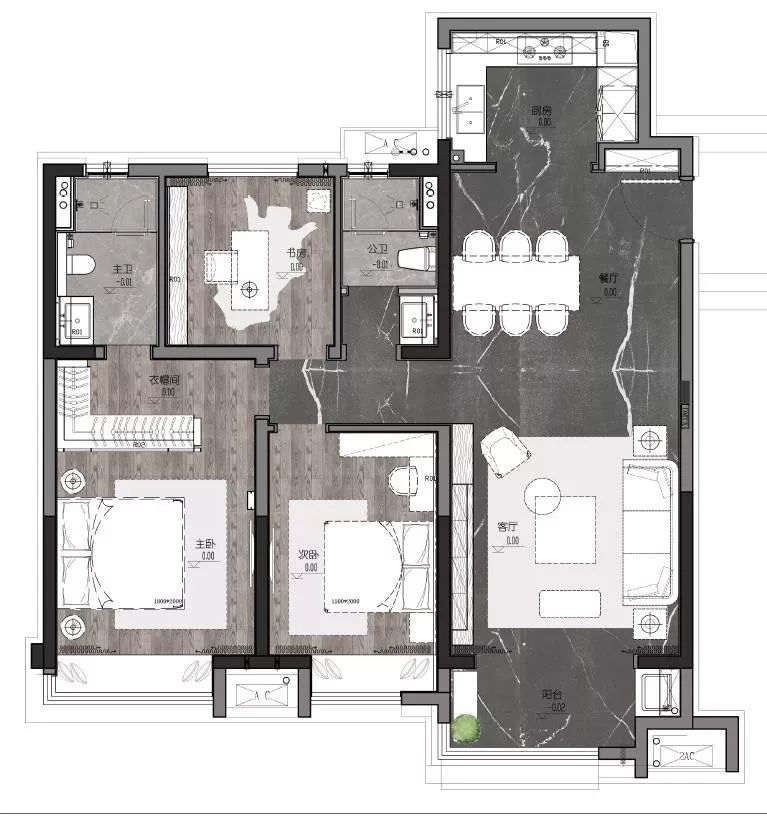 金科·集美天悦样板房 | 东方哲美气息与时代融合-80