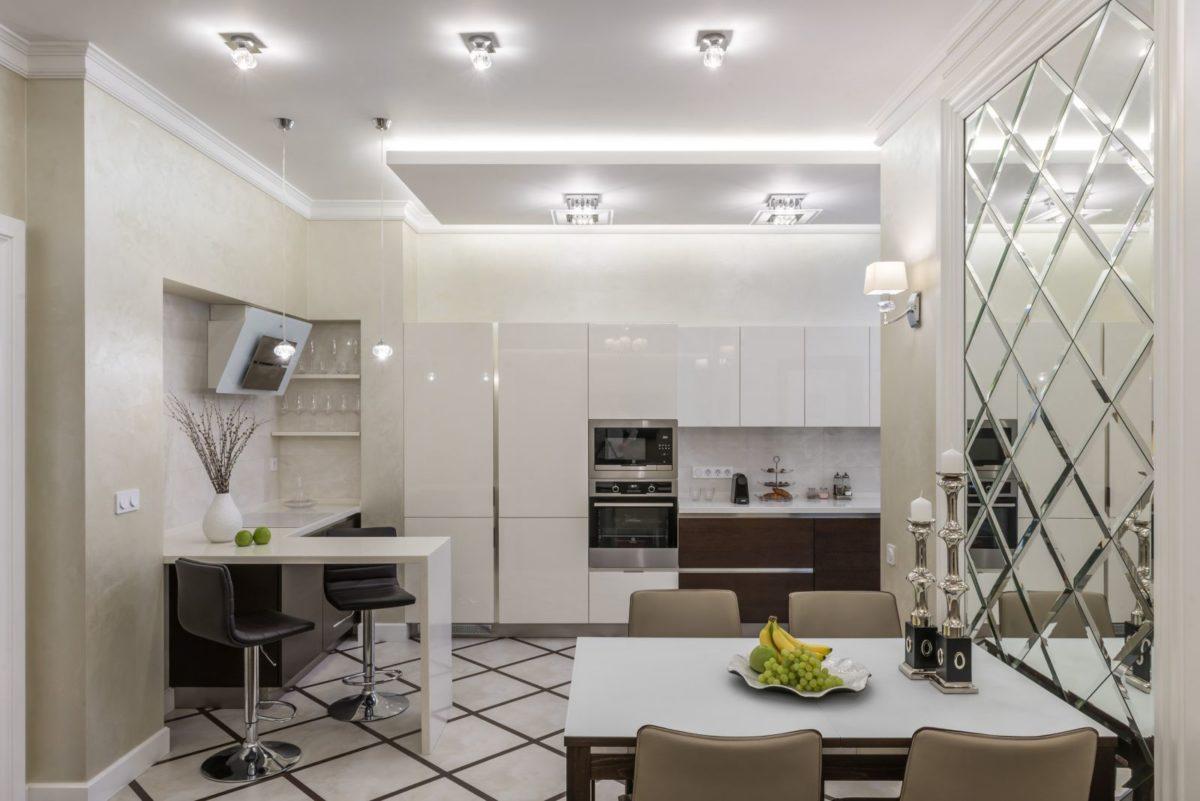 12平米厨房客厅一体化设计-117