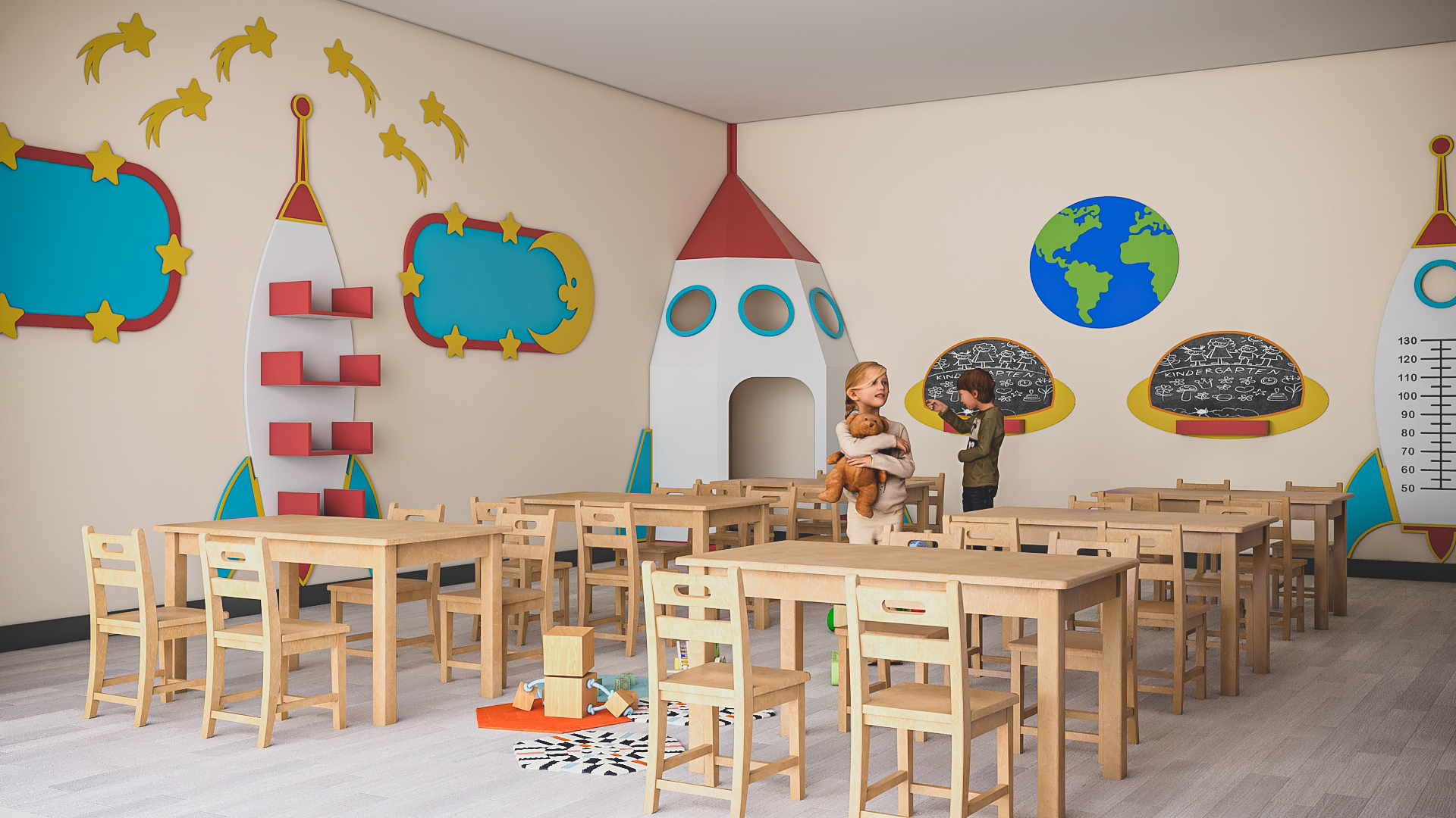 学前教育室内设计丨TurkeyKonya丨İbrahim Çetin Küçük-7