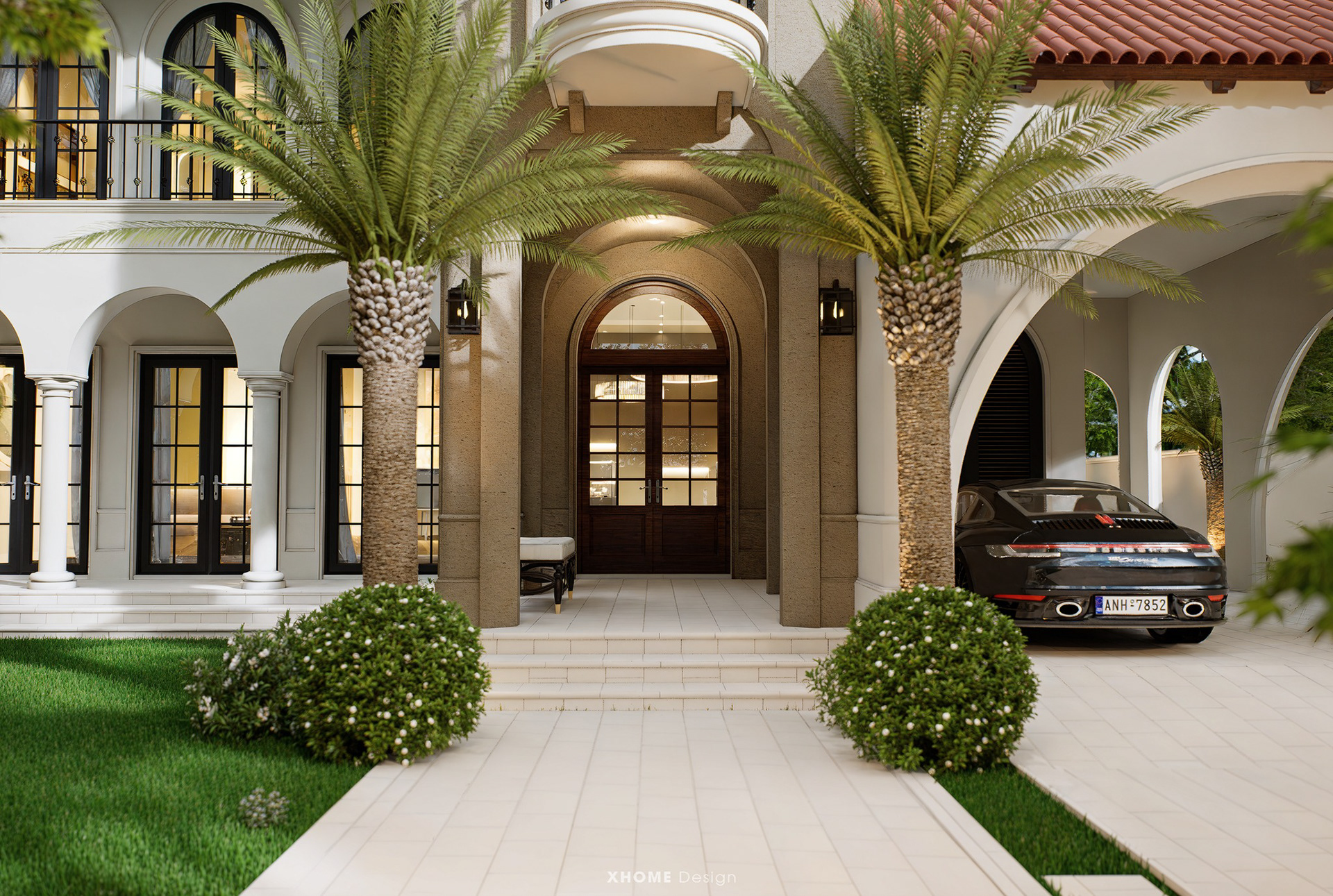 欧式别墅建筑丨XHOME Sài Gòn（属XHOME Group）-8