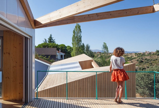 HOUSE OF WOULD por elii（工业化独栋住宅）丨西班牙马德里-44