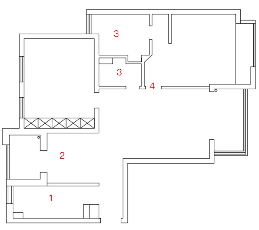 现代简约风 98 平米二居室改造丨胡晓威-12