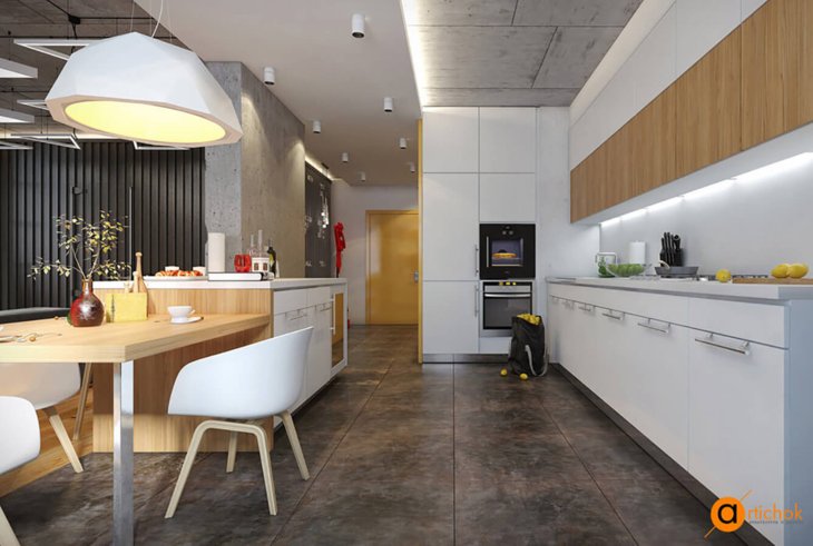 Бетон, контейнер, желтый, лофт - Art-i-chok-17