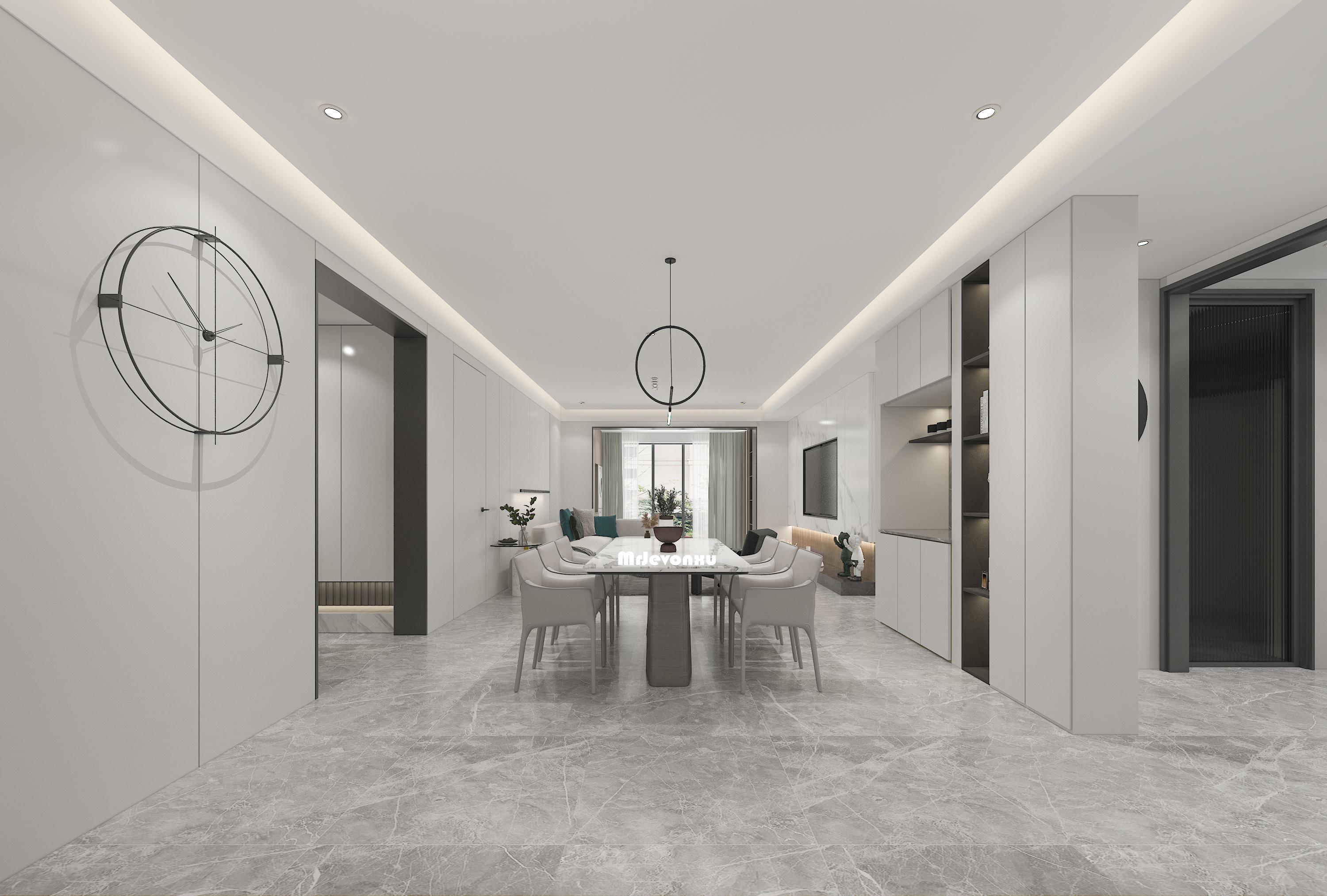 长沙现代极简家居设计丨中国长沙丨徐先生-4