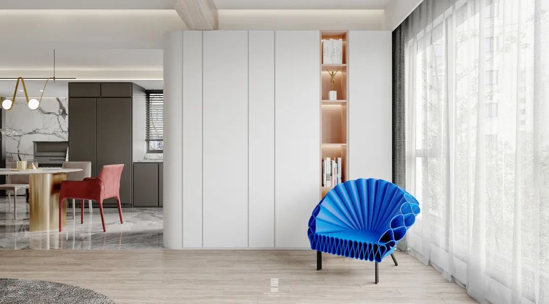 福州 145㎡平层旧房翻新,开放式客餐厅释放更多空间-35