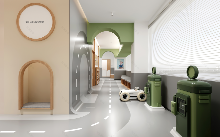 恰好教育恒茂园店&若比邻店丨中国宁波丨魔戏空间设计-32