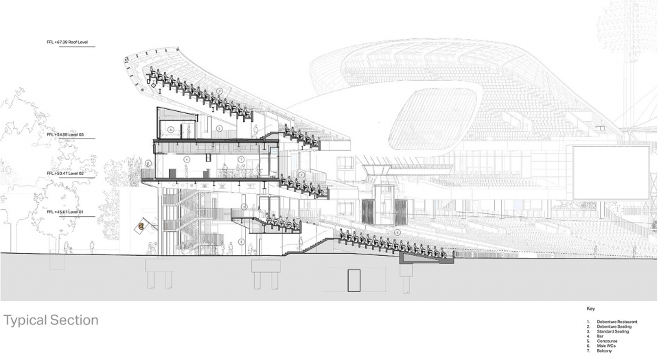 勋爵板球场 Compton & Edrich 看台改造，伦敦 / Wilkinson Eyre Architects-54